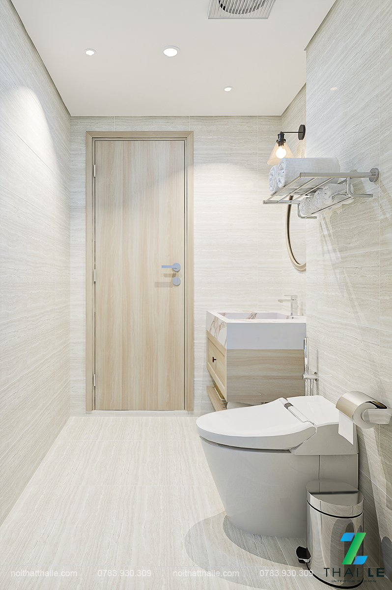 Thiết kế nội thất căn hộ The Harmonie Phú Mỹ Hưng - Block A1